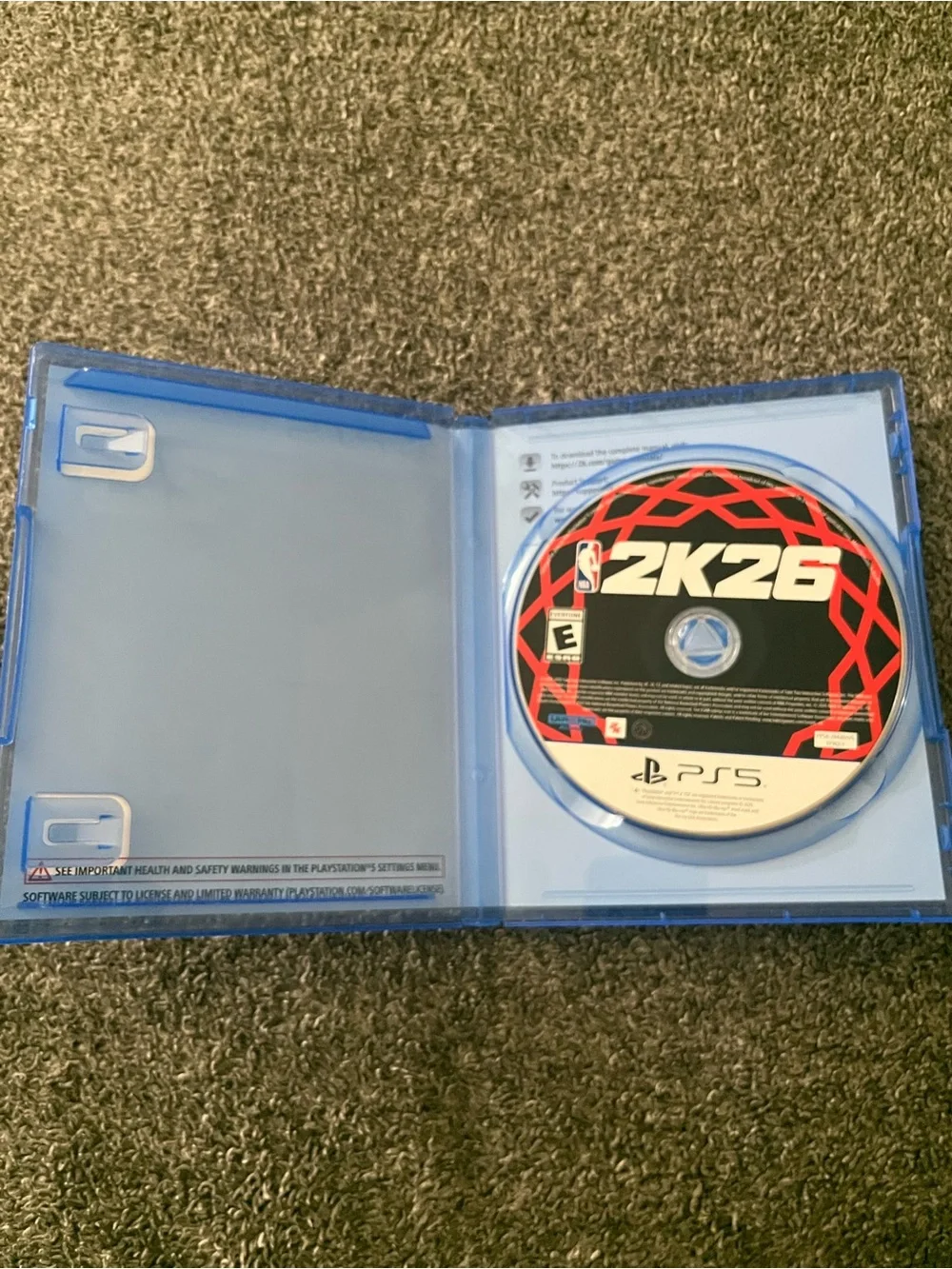 NBA 2K26 Video Game - Blue Case